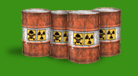 Small Stack of Waste Barrels